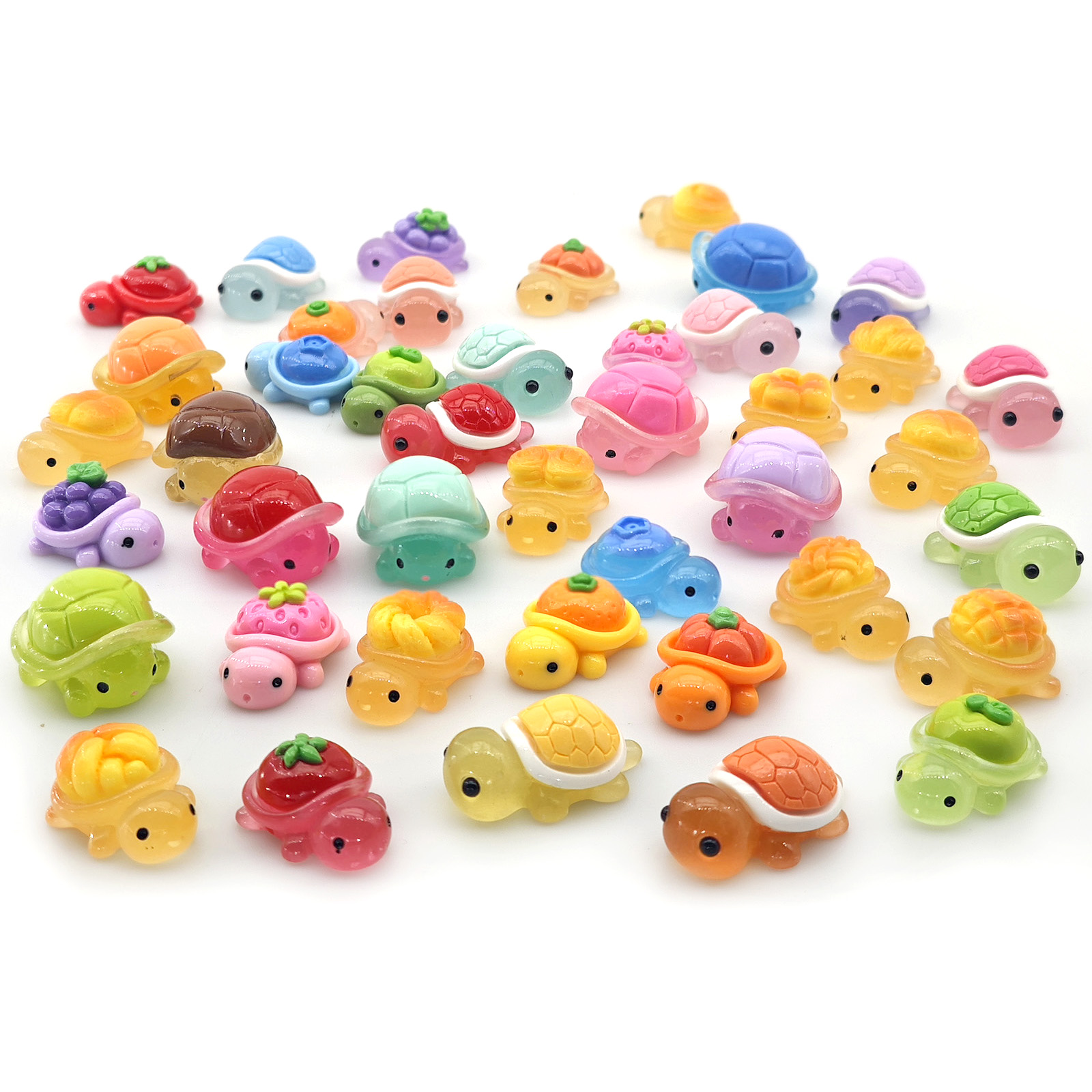 Aquarium And Marine - Mini Ocean Resin Turtle Animals Tiny