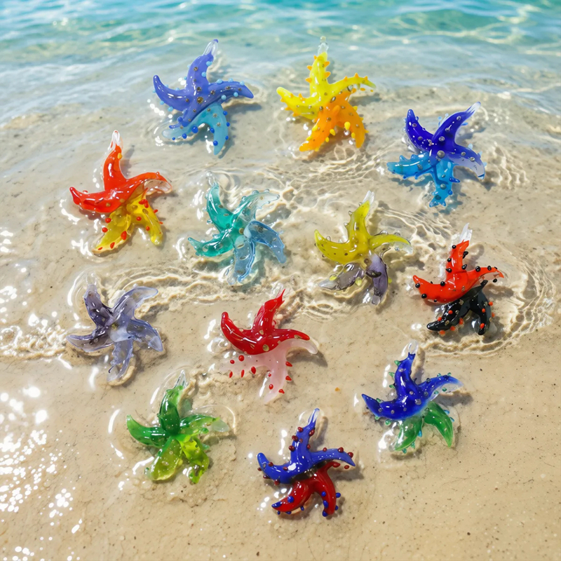 Mini Glass Starfish Pendant Co - Aquarium And Marine avis et prix