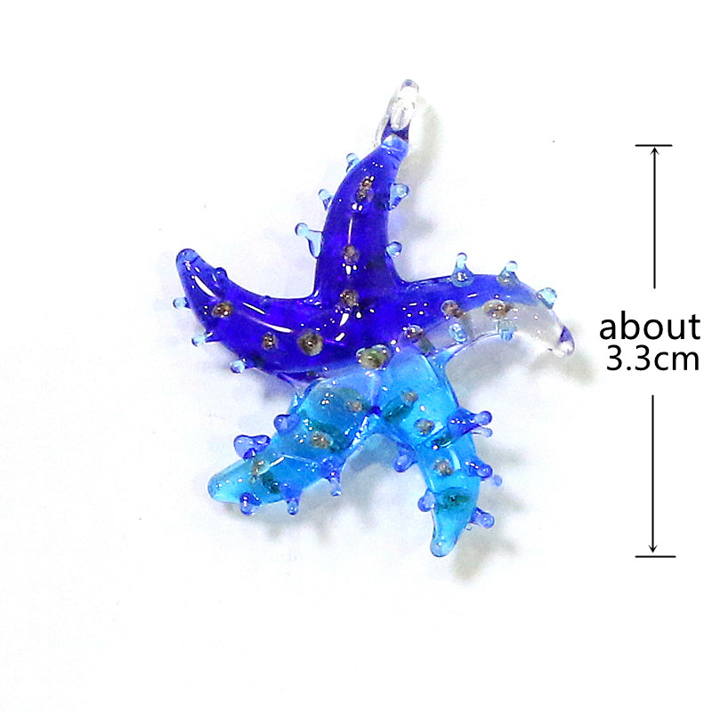 Mini Glass Starfish Pendant Co - Aquarium And Marine avis et prix