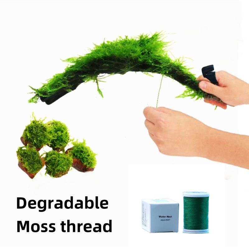 200M Naturally Degradable Moss - Marine Aquarium Aquascape avis et prix