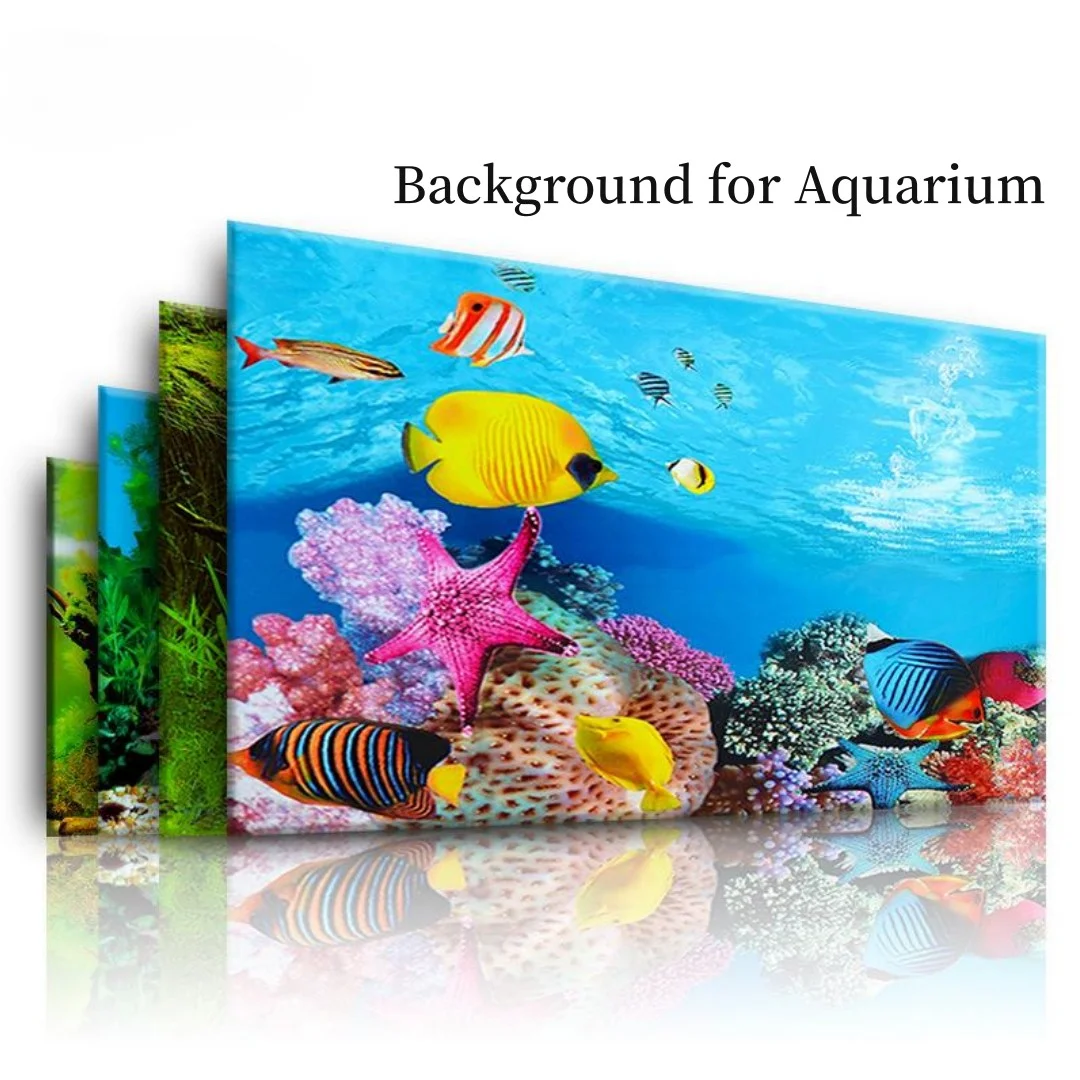 Background Aquarium 3D Sticker - Marine Aquarium Aquascape avis et prix