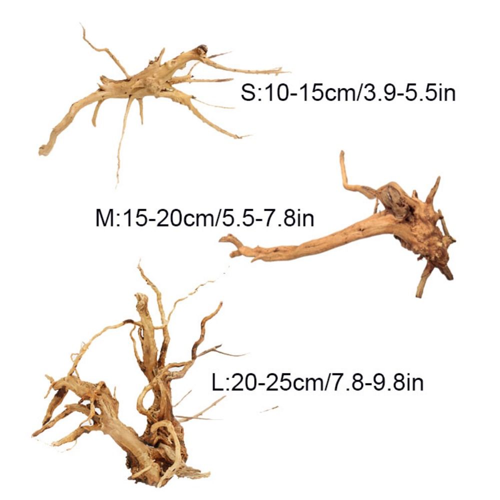 Natural Tree Trunk Aquarium De - Marine Aquarium Aquascape avis et prix