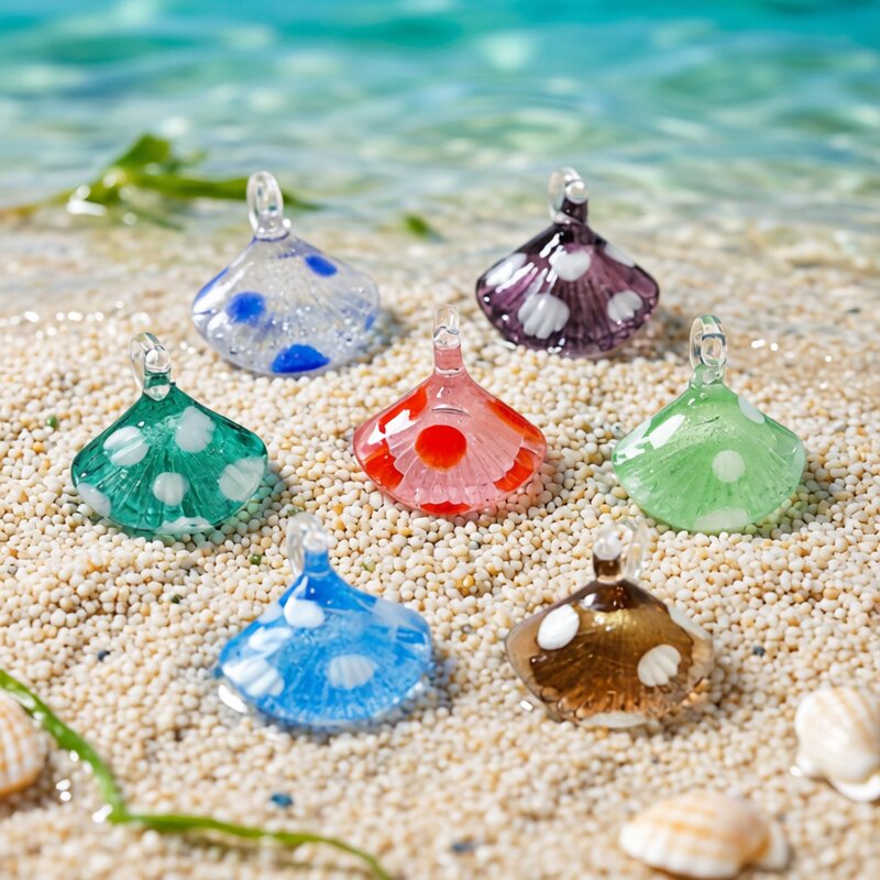 Colorful Mini Sea Shell Charm  - Marine Aquarium Aquascape avis et prix