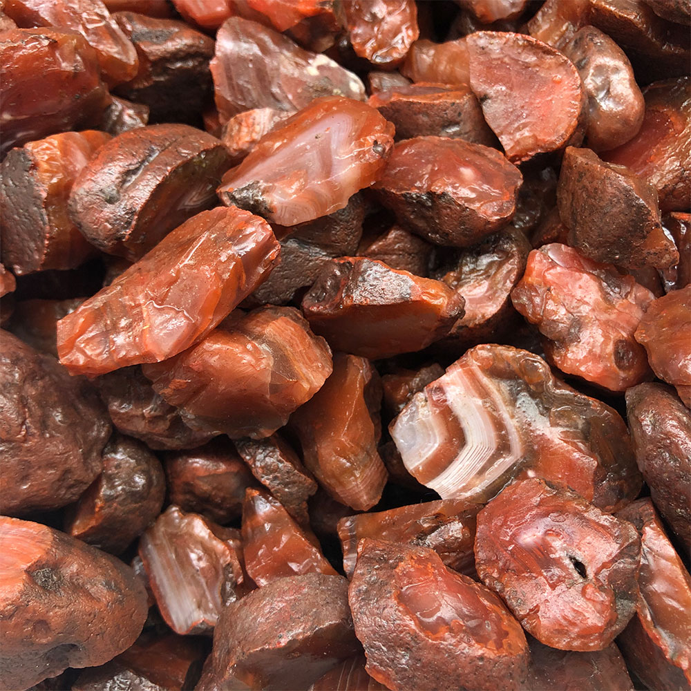 1pc Random Rough Raw Carnelian - Marine Aquarium Aquascape avis et prix