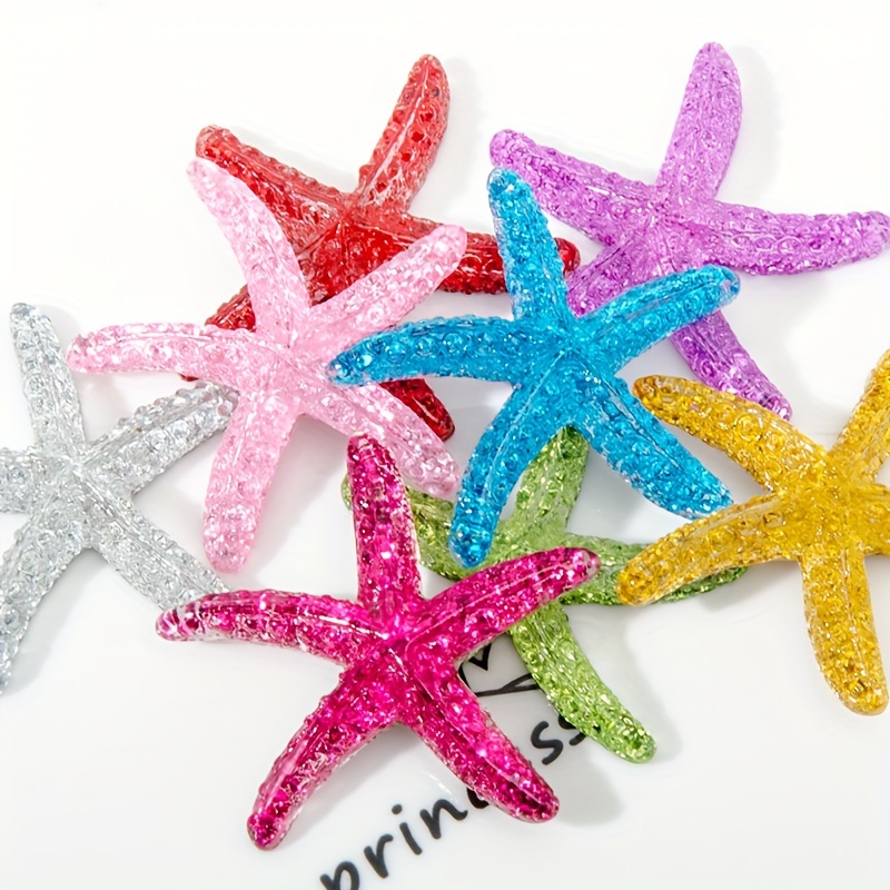 10Pcs 1.57 Inch Resin Starfish - Marine Aquarium Aquascape avis et prix