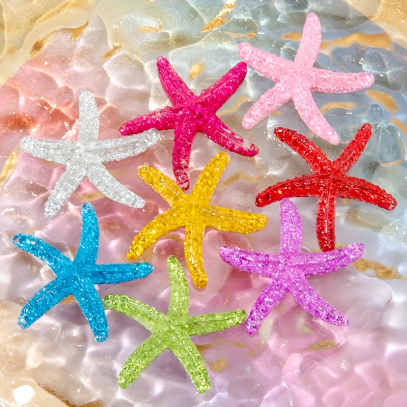 10Pcs 1.57 Inch Resin Starfish - Marine Aquarium Aquascape avis et prix