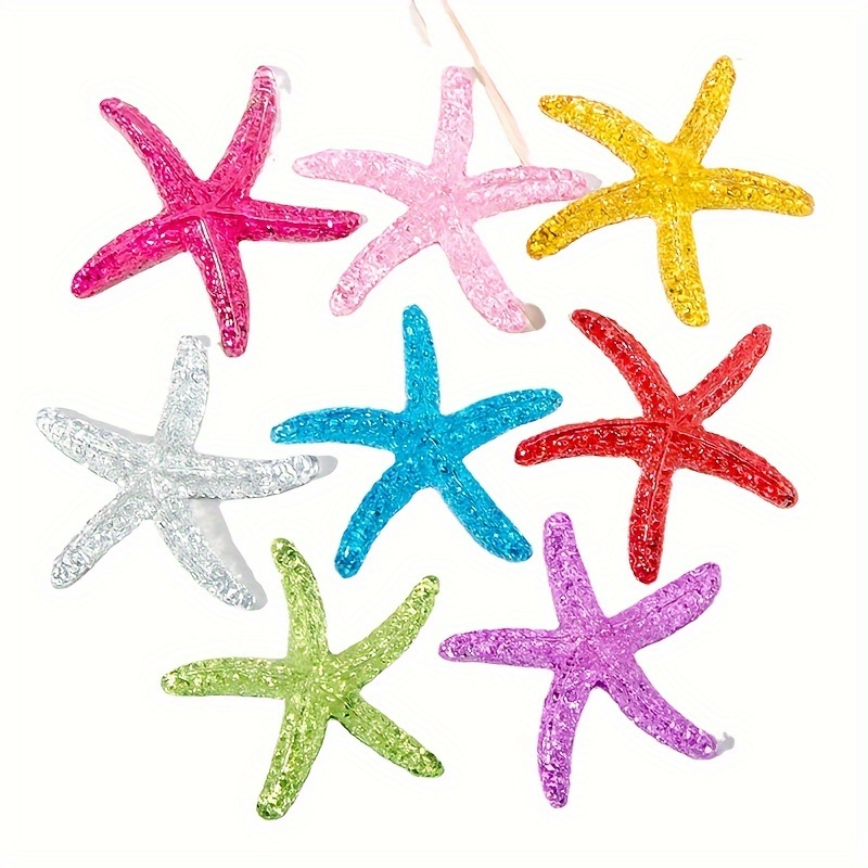 10Pcs 1.57 Inch Resin Starfish - Marine Aquarium Aquascape avis et prix