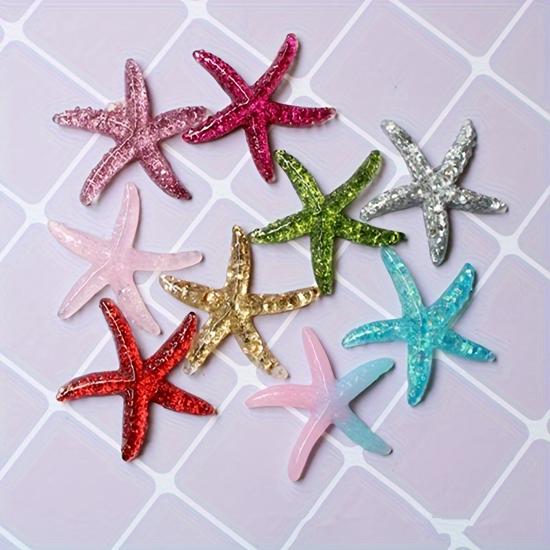 10Pcs 1.57 Inch Resin Starfish - Marine Aquarium Aquascape avis et prix